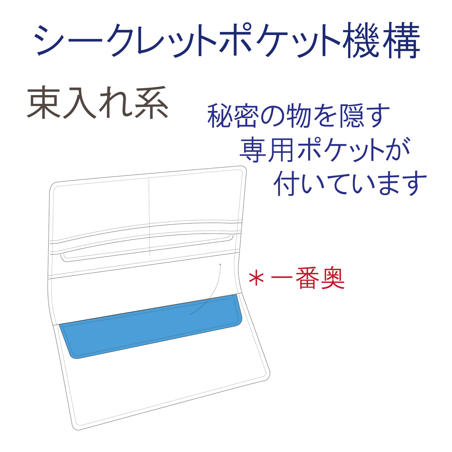 エレガンテ 長財布(束入れ)