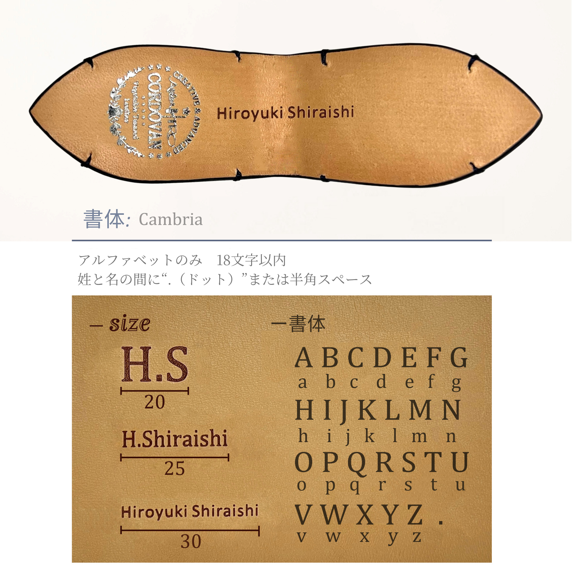 アトリエ・ヒロ 【レーザー刻印】コードバンプレミアム マグネット式